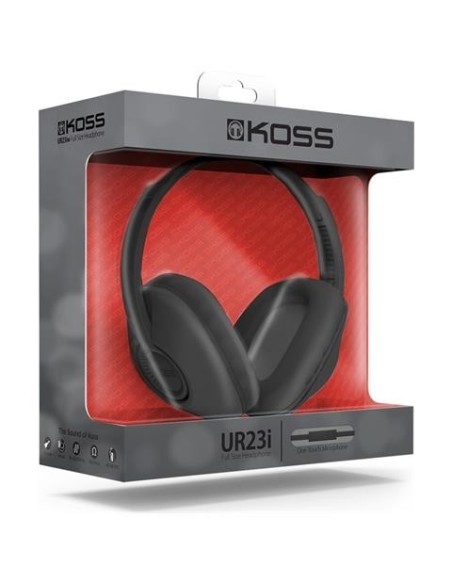 KOSS UR23iK Cuffia Full Size Nera
