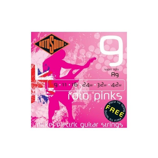 ROTOSOUND R9 Roto Pinks 09-42