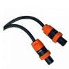 Câble d'alimentation Bespeco SLKF100 4x0,75. Quatre pôles connectés Longueur mt. 1.
