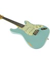 Eko S300 Relic Daphne Blue Electric Guitar