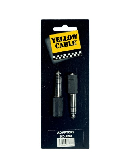Yellow Cable AD04 Adattatore Jack TRS Maschio/Mini Jack TRS Femmina
