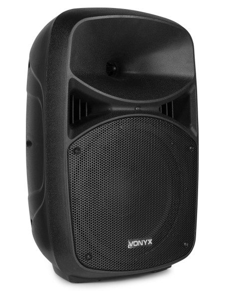 Vonyx VPS102A Plug & Play 600W Speaker Set con Supporti