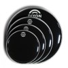 Parche para bombo Dixon PHZ226BK de 26" color negro