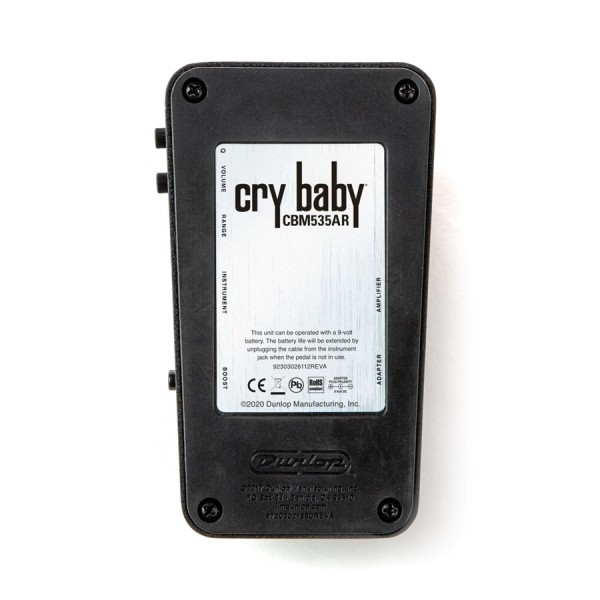 CBM535AR CryBaby Q Mini 535Q Auto Return Wah