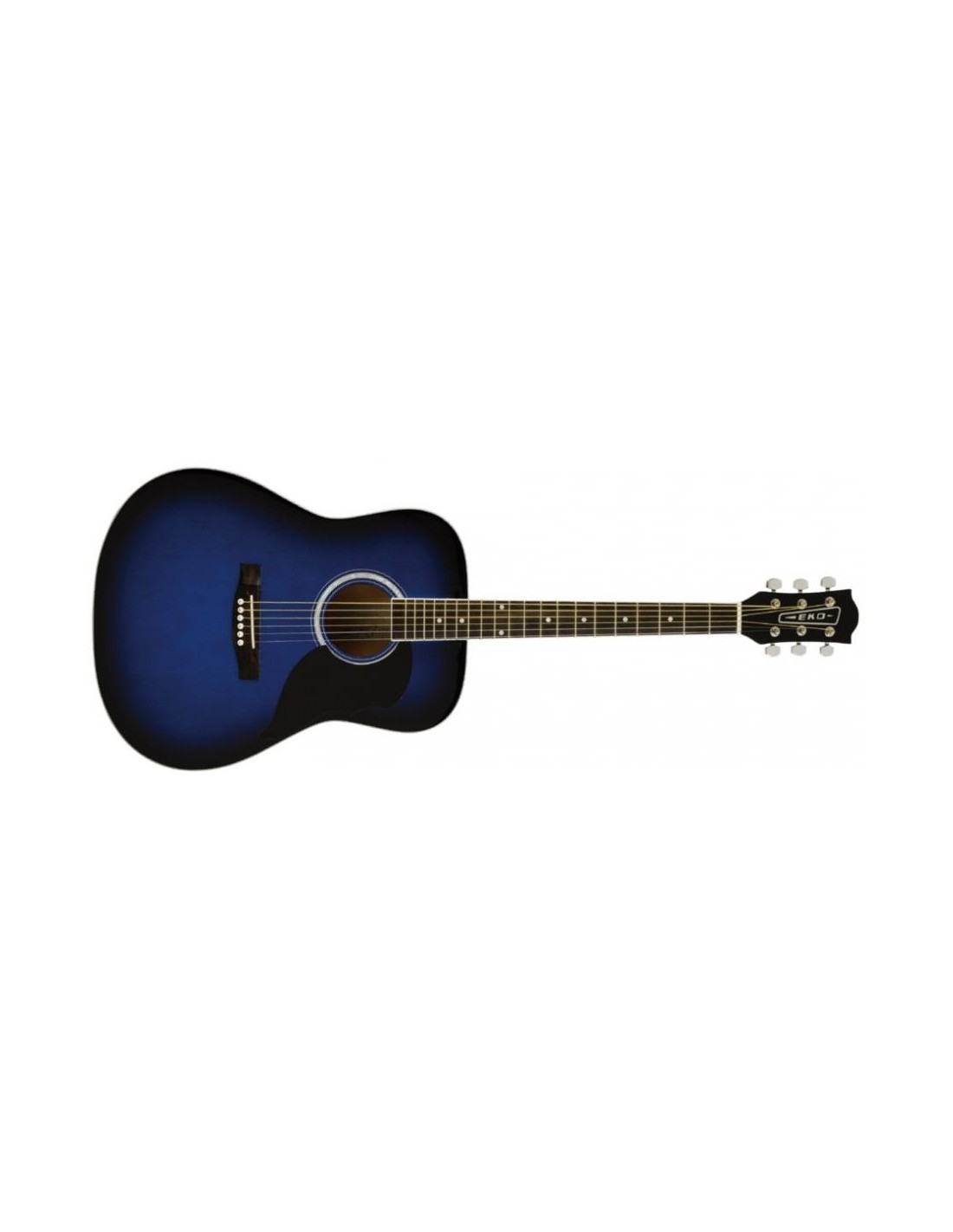 Eko Ranger 6 Blue Sunburst Chitarra Acustica