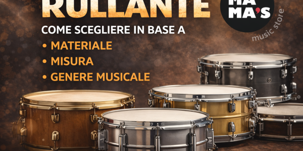 Rullante: come scegliere in base a materiale, misura e genere musicale