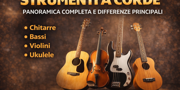 Strumenti a corde: panoramica completa e differenze principali